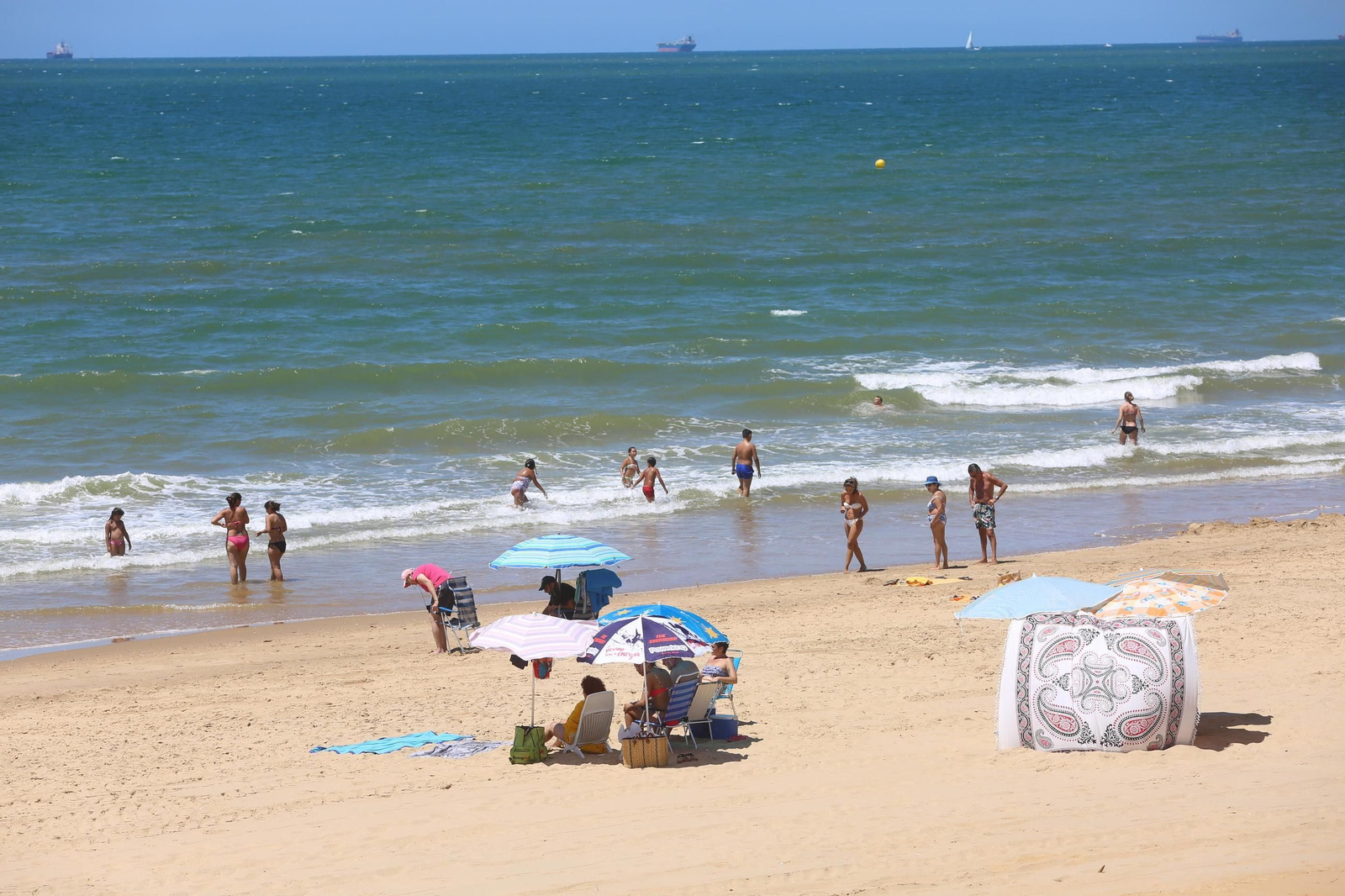 Playa del Parador de Mazagón, en una imagen de archivo.