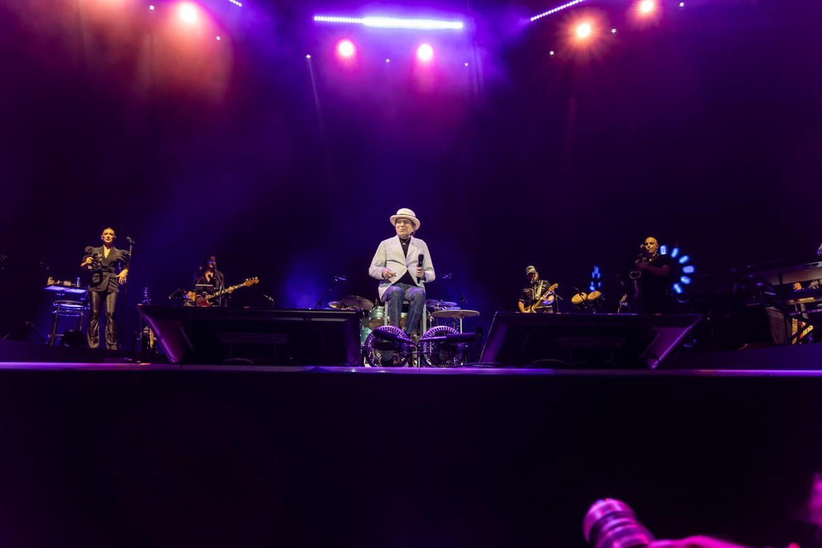 Concierto de Joaquín Sabina en su gira de despedida "Hola y Adiós"