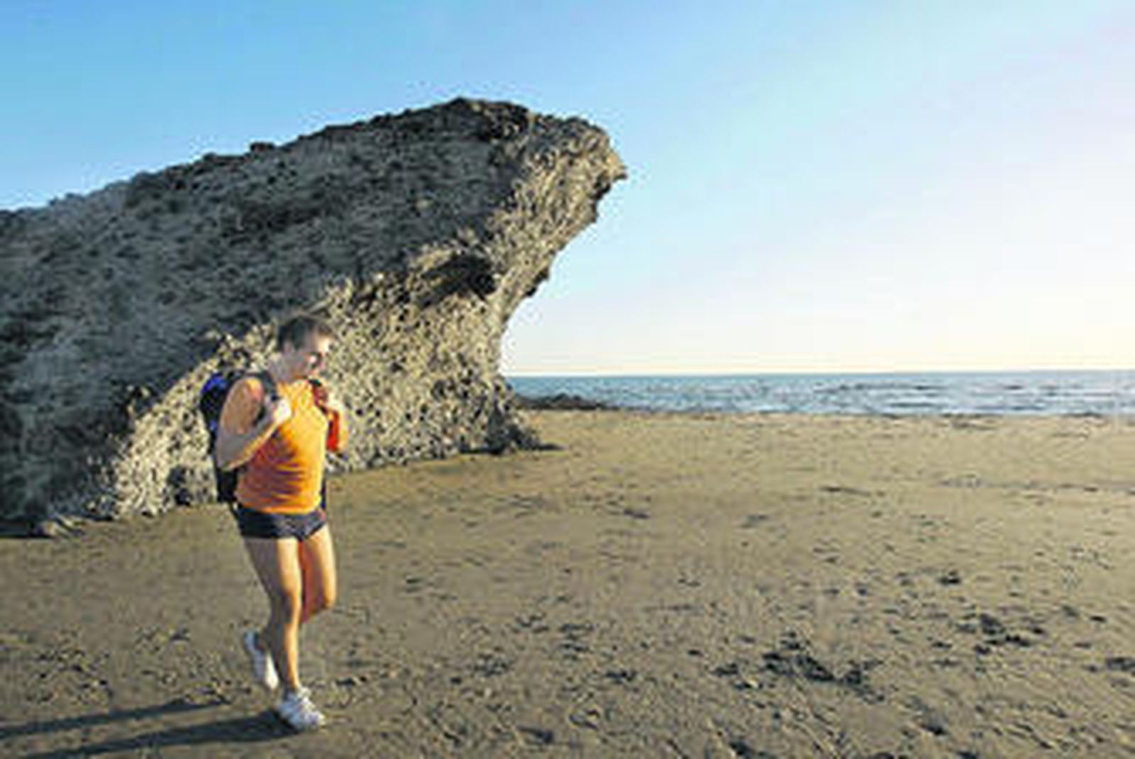La playa de Mónsul, una de las joyas del Parque Natural.