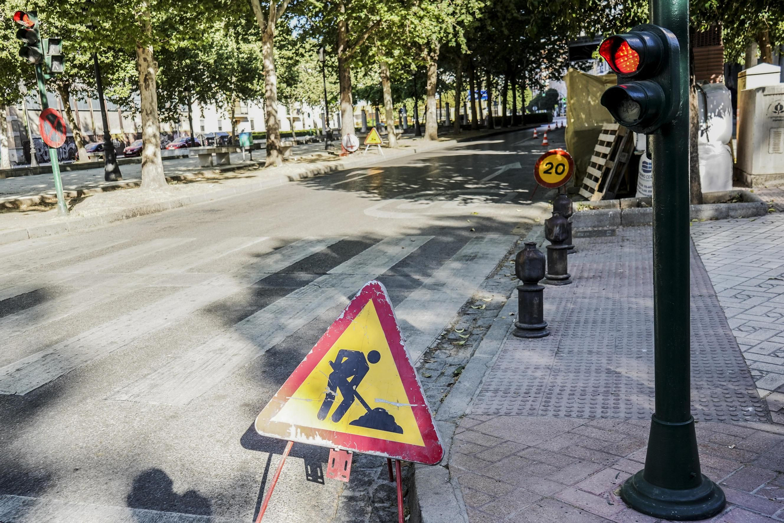 El Realejo suma una parada de 'carga y descarga' de escolares para no saturar el tráfico del barrio