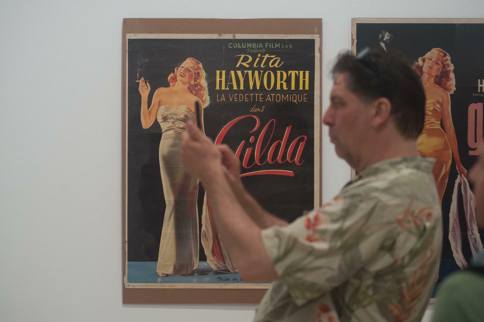 Los carteles de la exposición 'Rita Hayworth y La Edad de Oro'