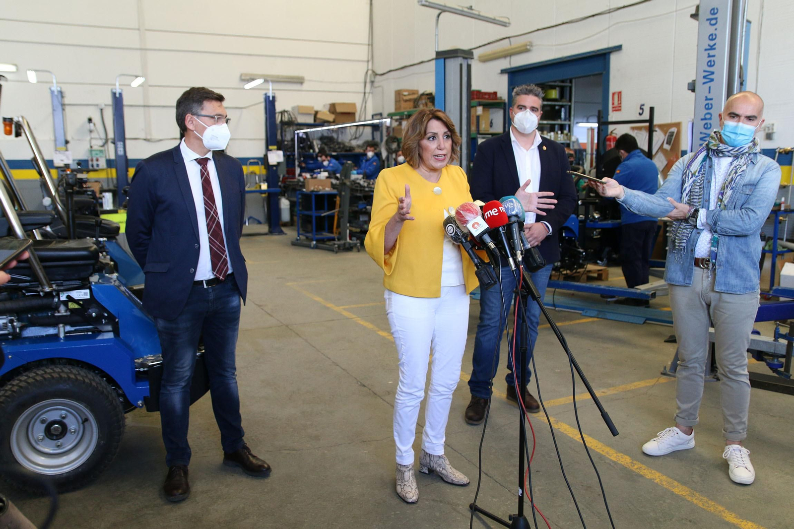 Fotogalería de la visita de Susana Díaz