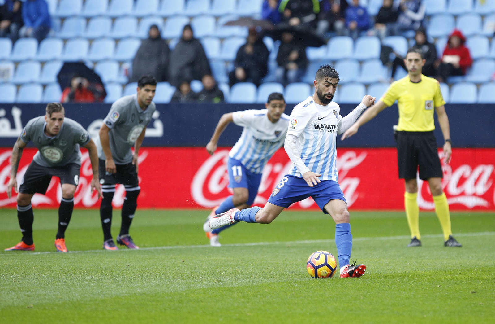 Las imágenes del Málaga C. F. - Deportivo de la Coruña