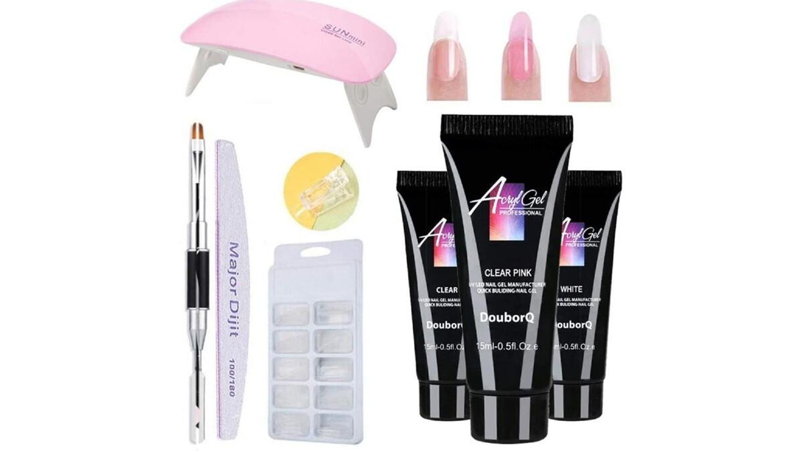 Kit de uñas de gel de construcción rápida