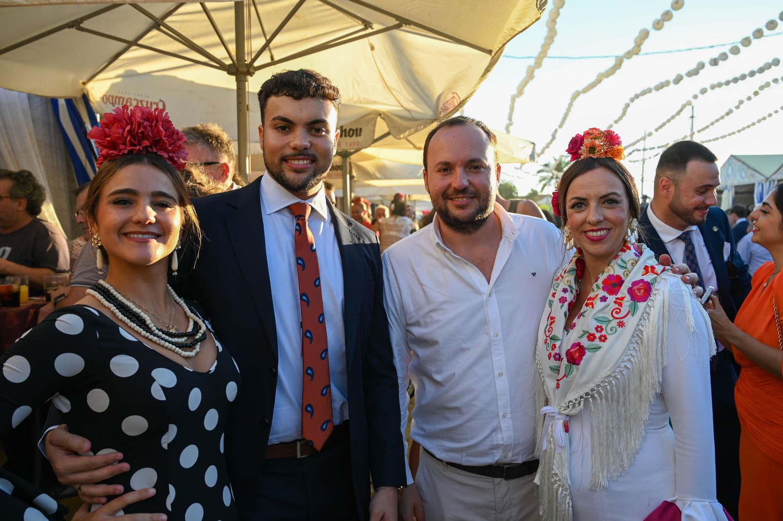 Imágenes del ambiente nocturno del 11 de octubre en la Feria del Caballo 2025