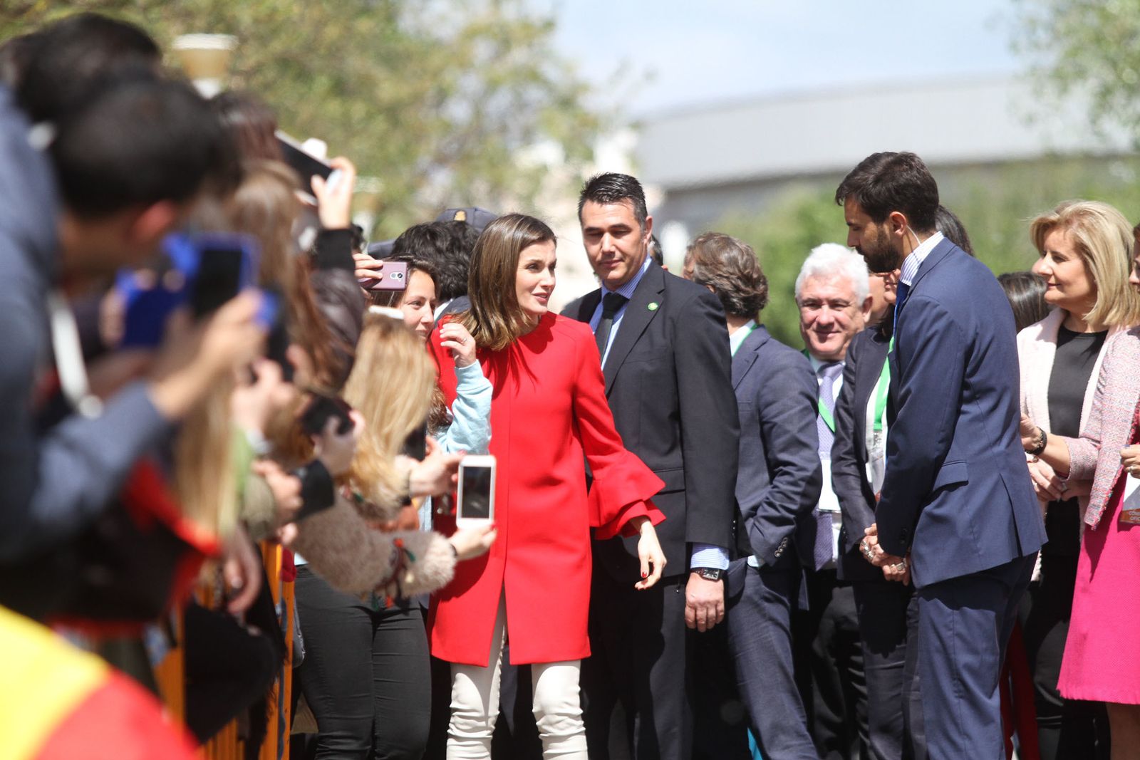 Imágenes de la visita de la reina Letizia a Huelva