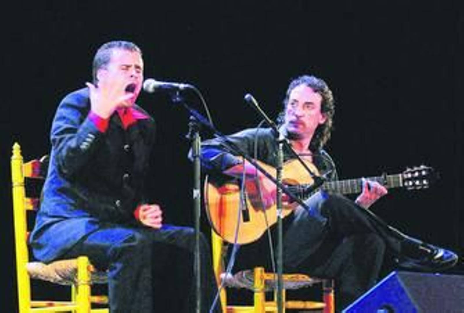 El cantaor Juan Pinilla fue uno de los grandes protagonistas de la noche.