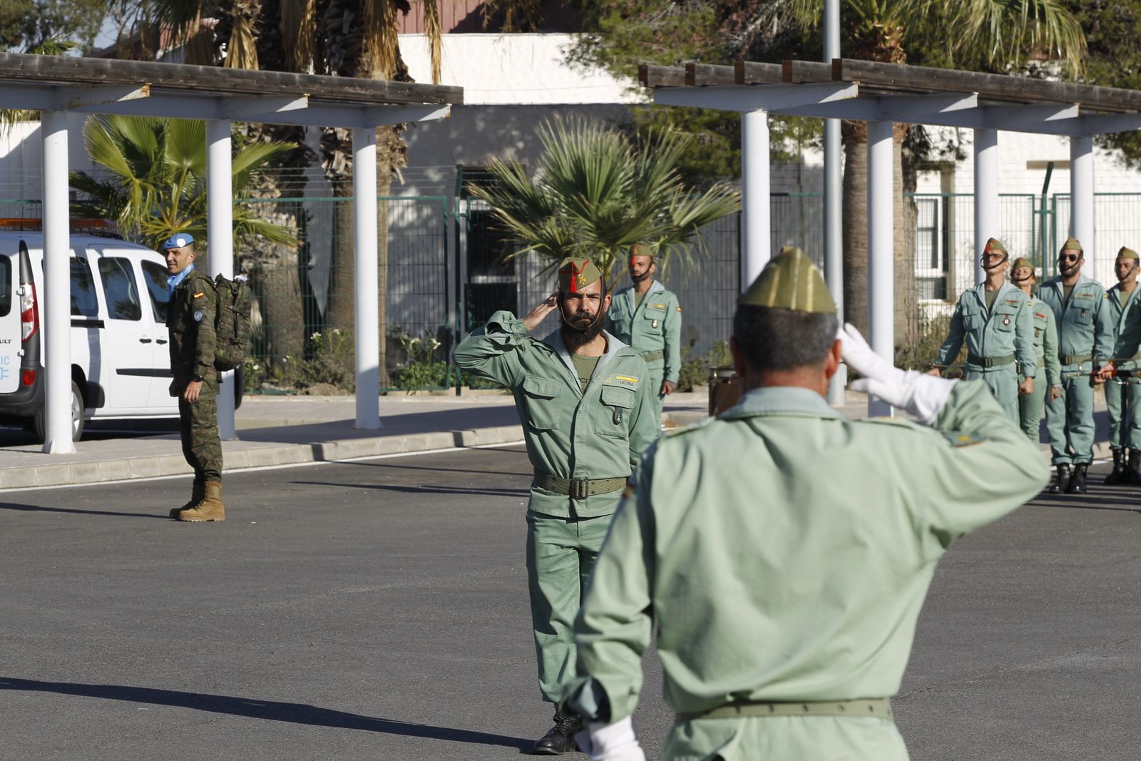 Fotogalería despedida contingente militar al Líbano