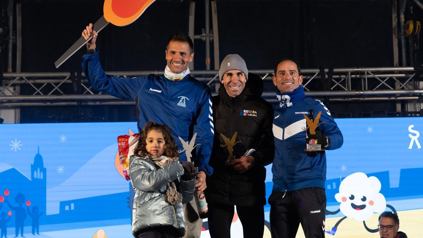 En imágenes: entrega de premios de la prueba popular de la Carrera de San Antón