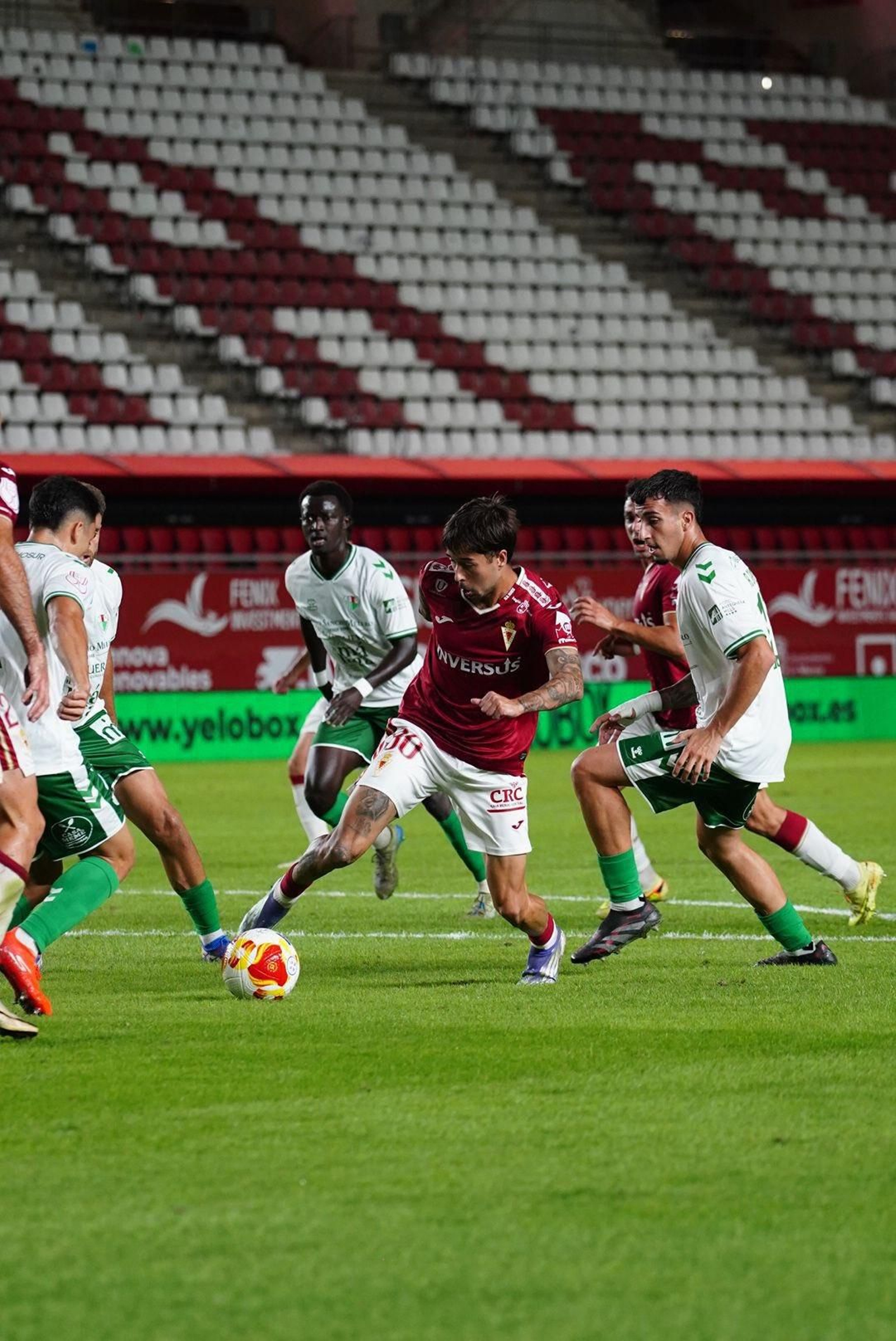 Momento del partido.