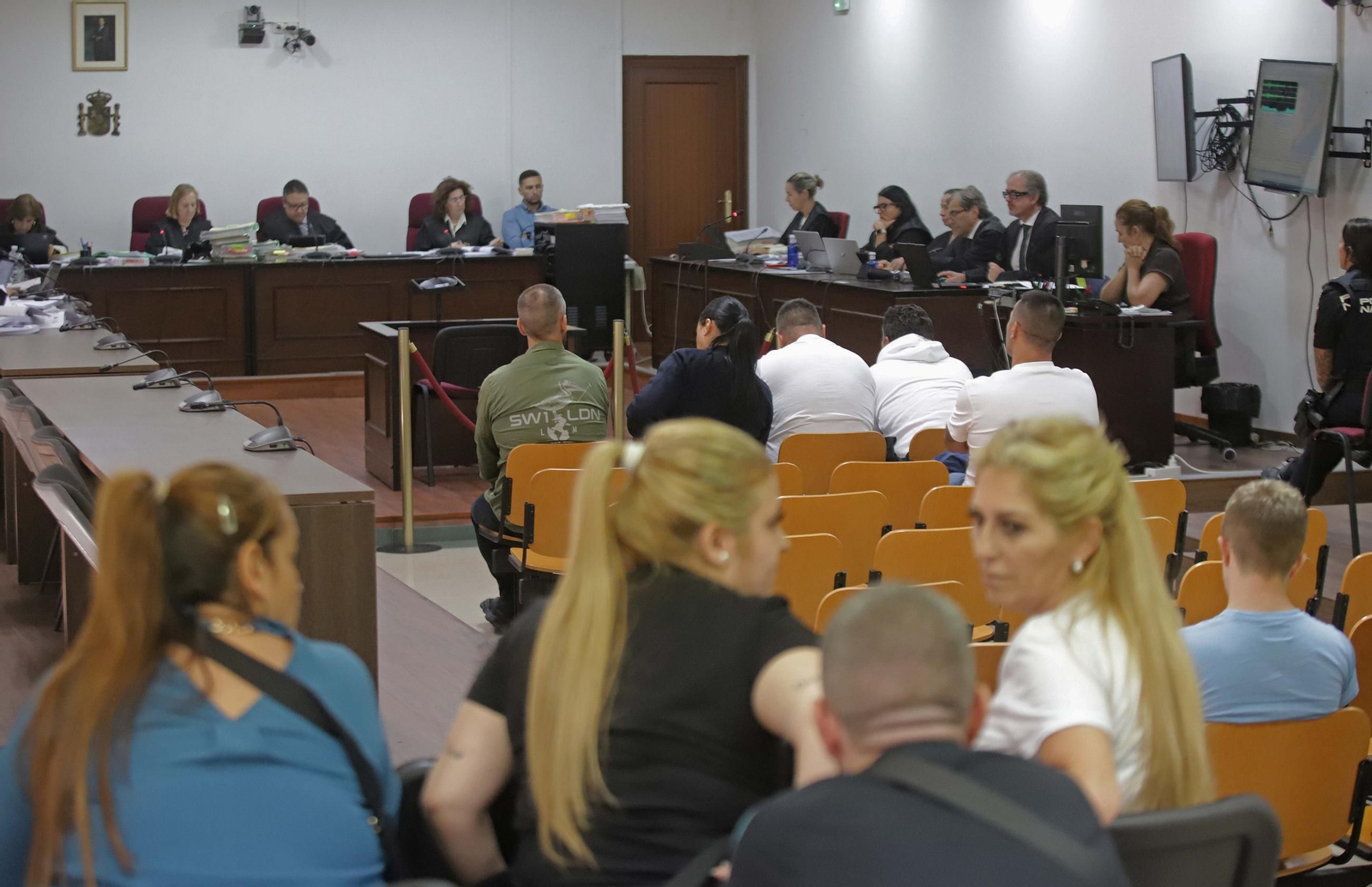 Fotos de la octava sesión del juicio del Rúa Mar en Algeciras