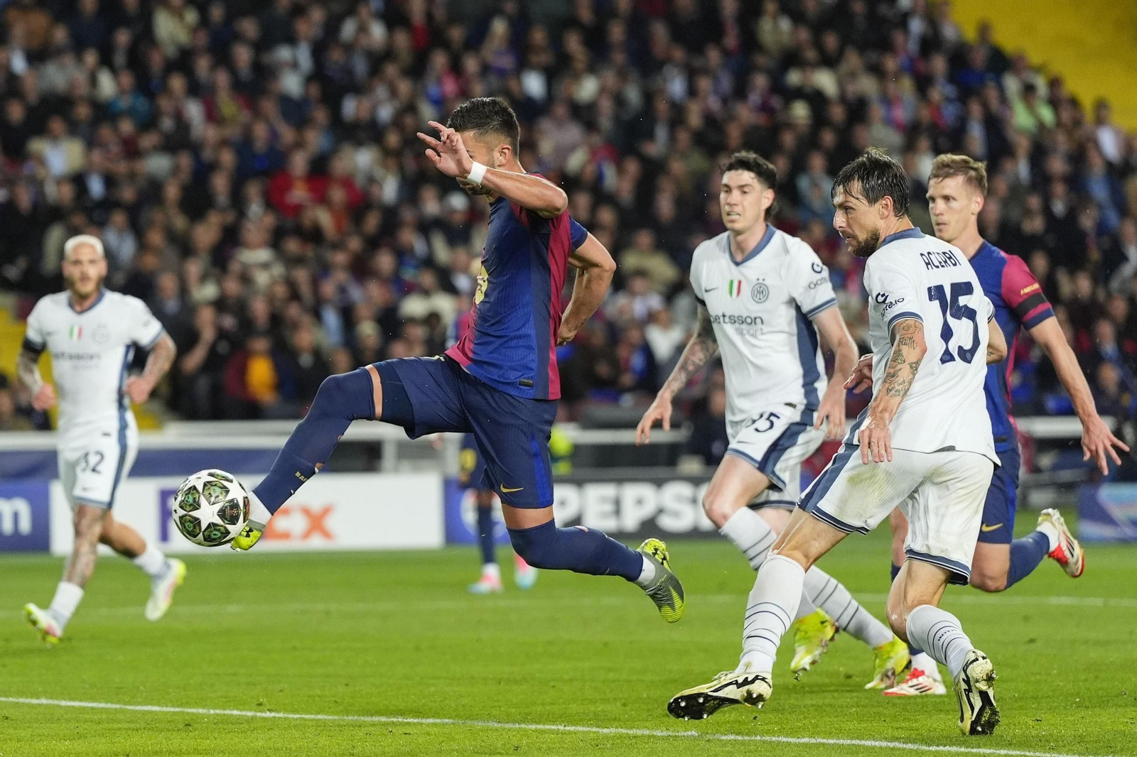 Las mejores fotos del Barcelona - Inter