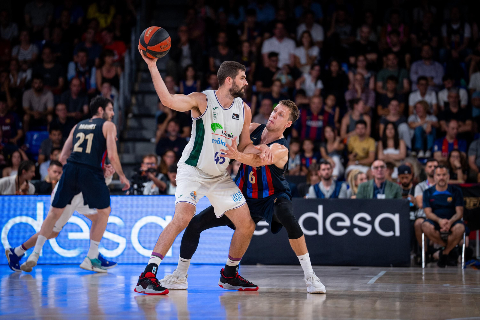 El Barcelona-Unicaja, play off de semifinales de ACB, en fotos