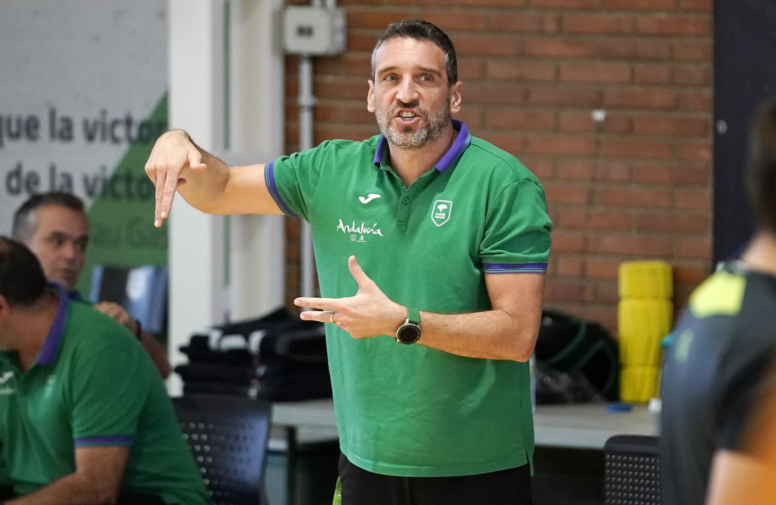 Las fotos del Unicaja-Coviran Granada de entrenamiento