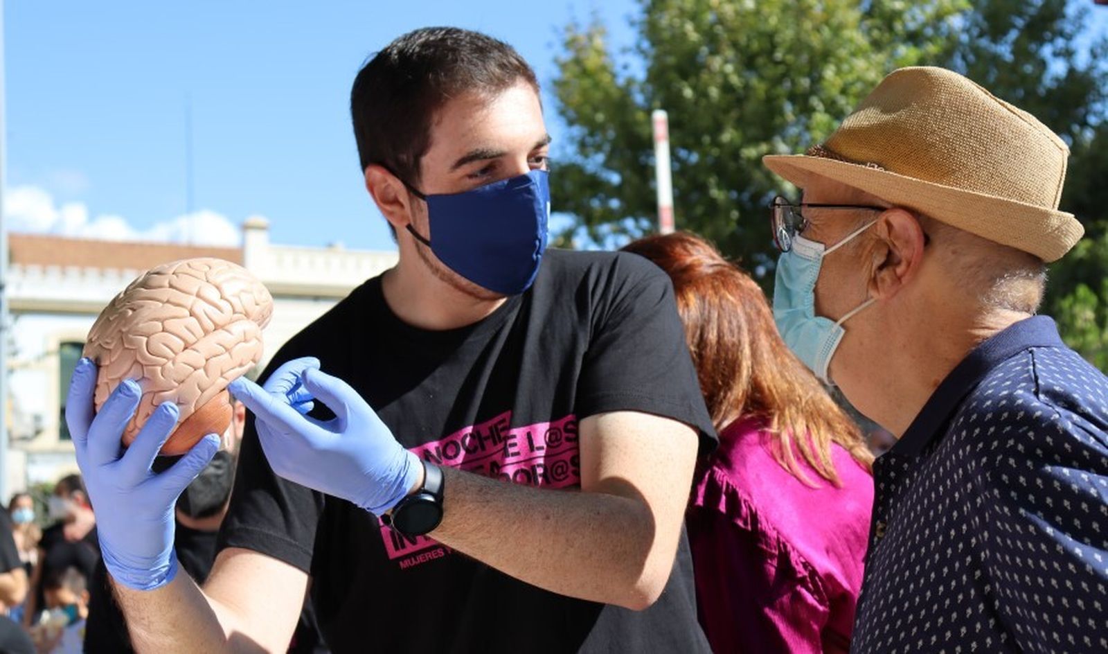 Una de las actividades de La Noche Europea de los Investigadores de 2021.
