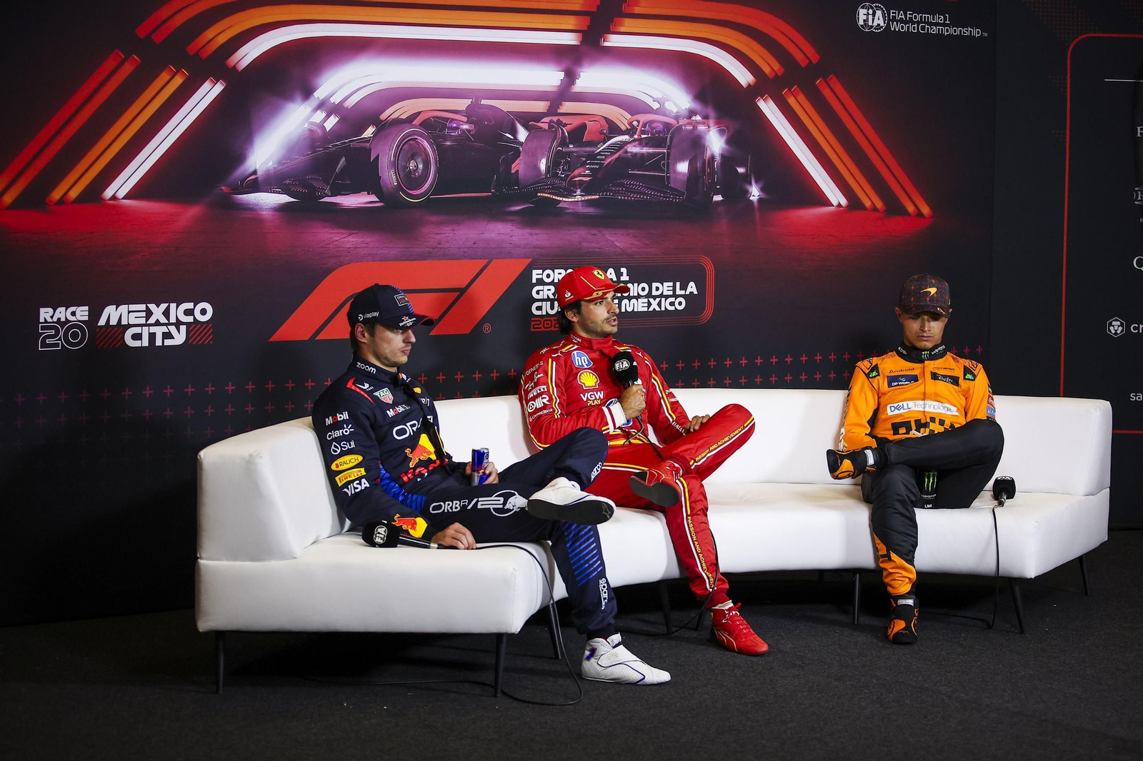 Las fotos del triunfo de Carlos Sainz en México