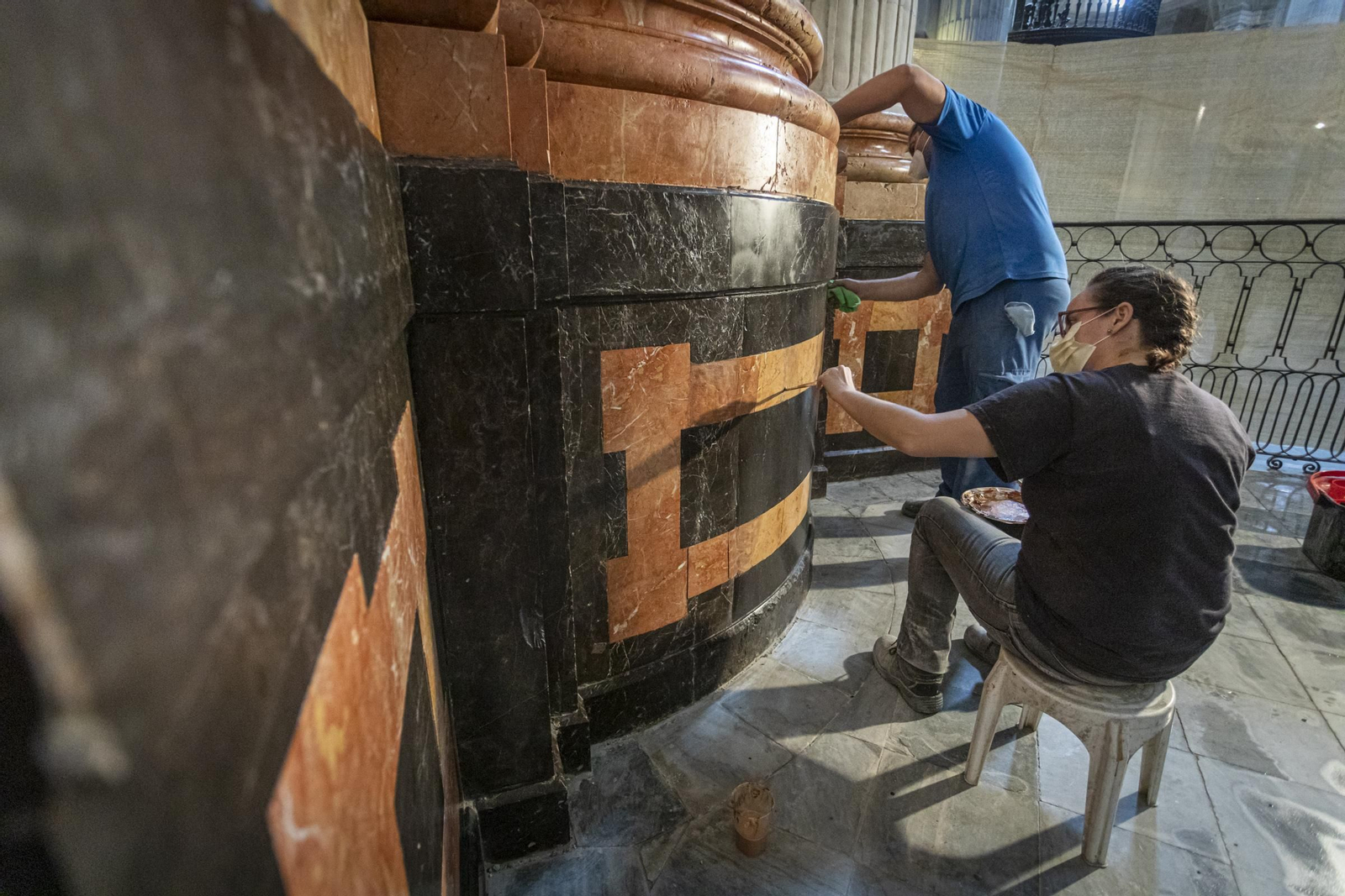 Restauración de la Capilla del Sagrado Corazón de Jesús en la Catedral