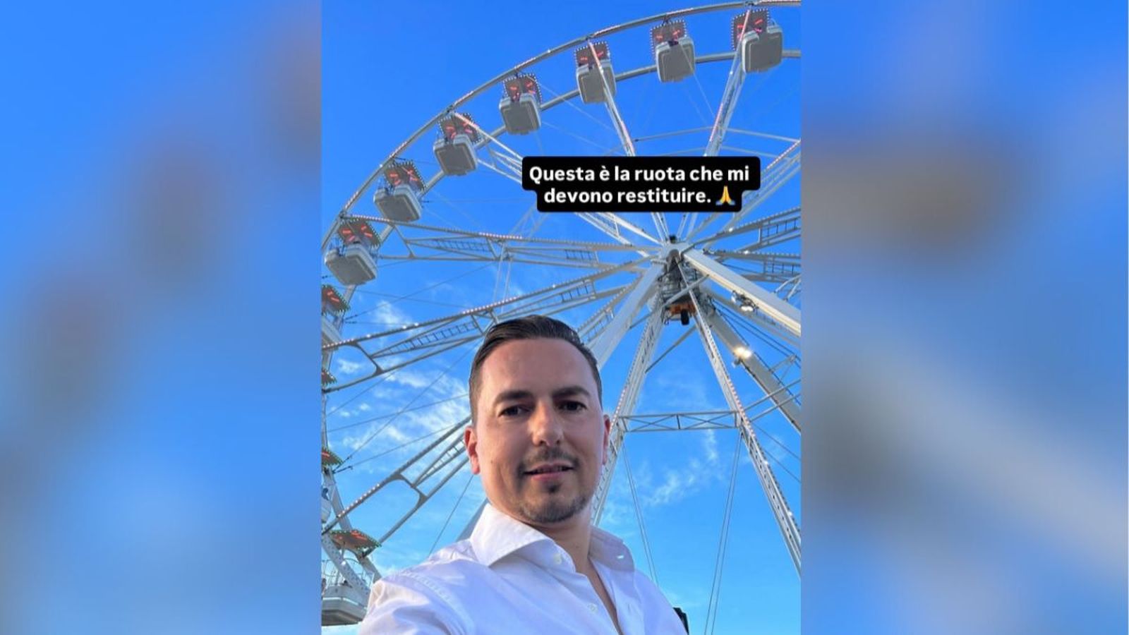 Jorge Lorenzo, en una imagen con la noria