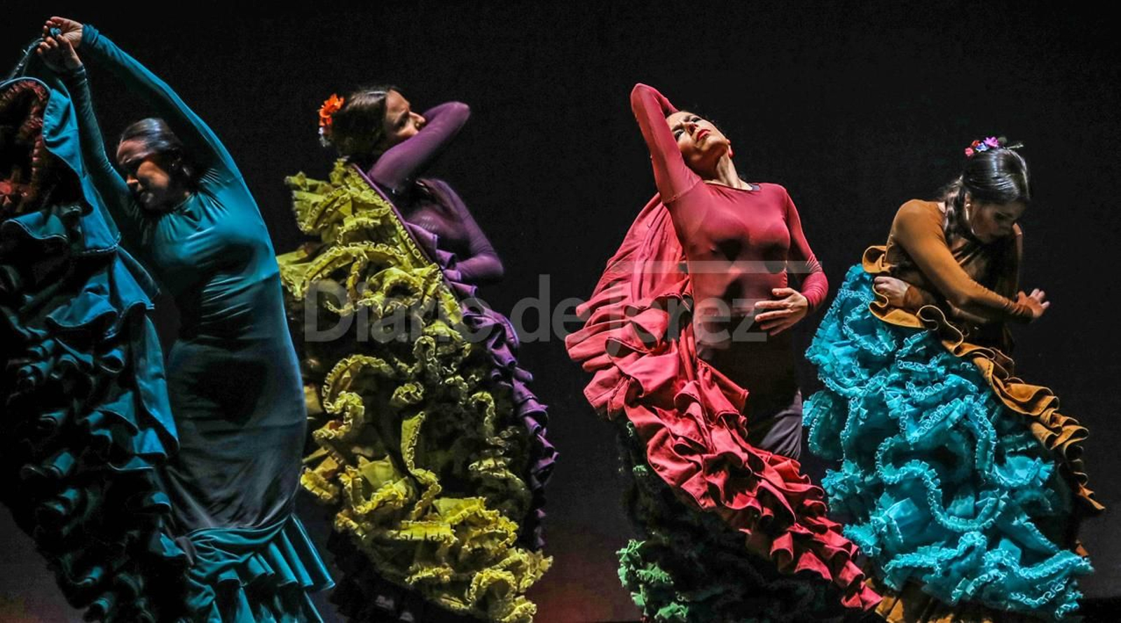 Imágenes del espectáculo 'Una oda en el tiempo' de María Pagés