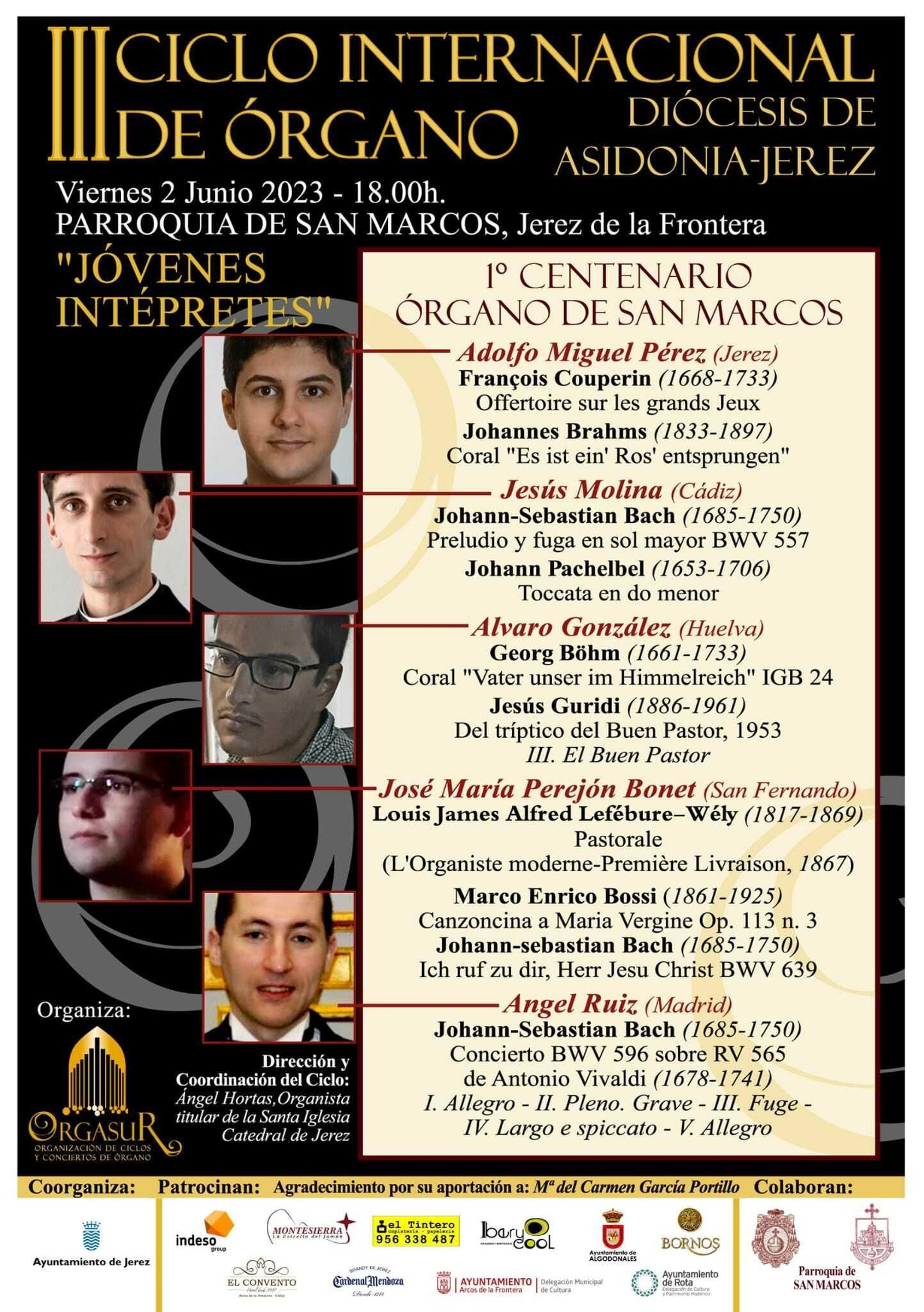 Cartel del concierto.