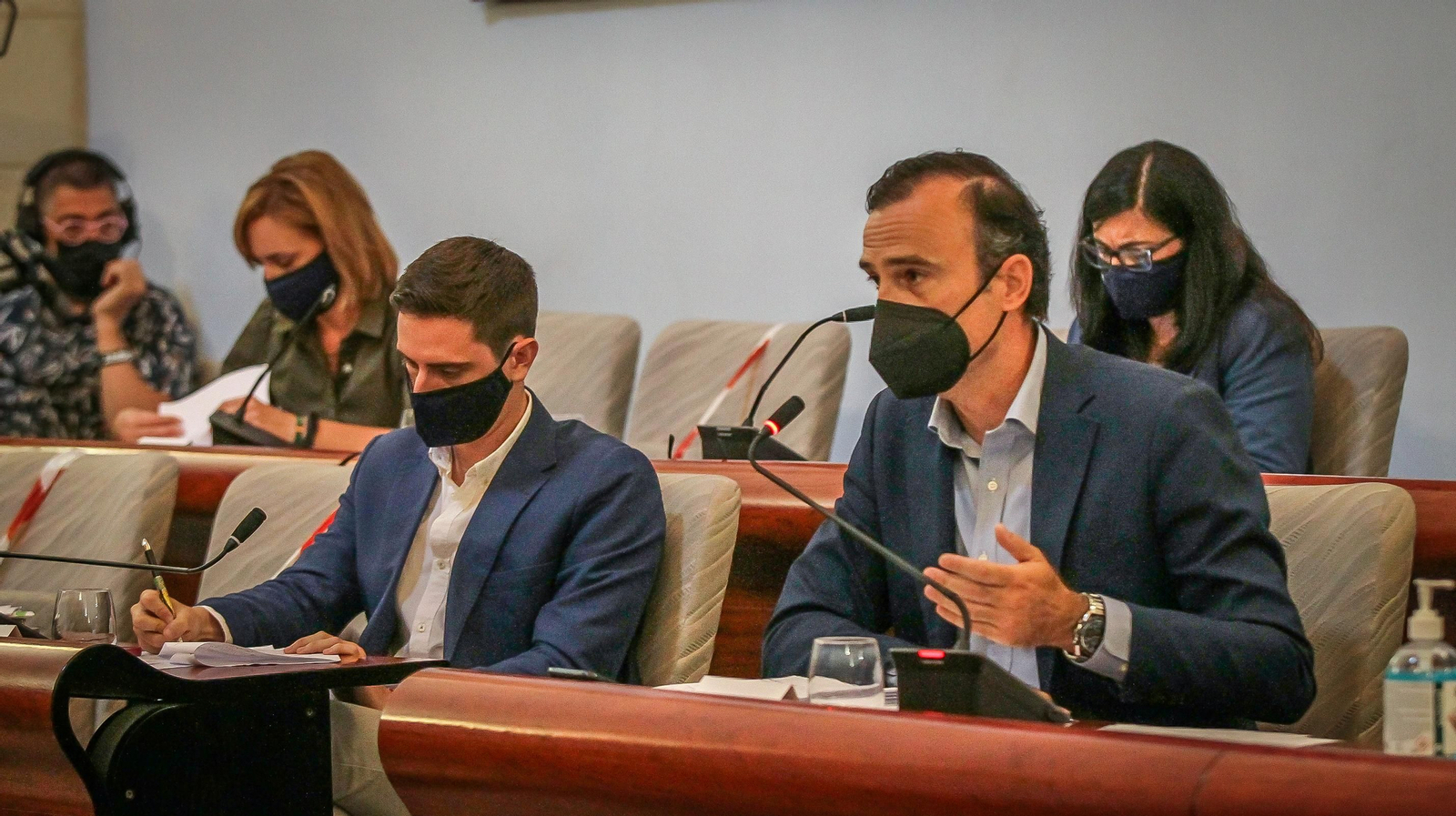 Secuencia del enfado de José Antonio Díaz con la alcaldesa