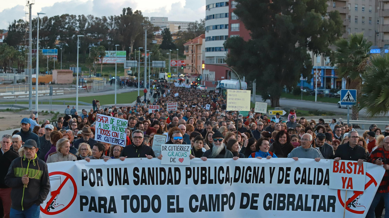 Las mejores fotos de la manifestación por la sanidad en Algeciras