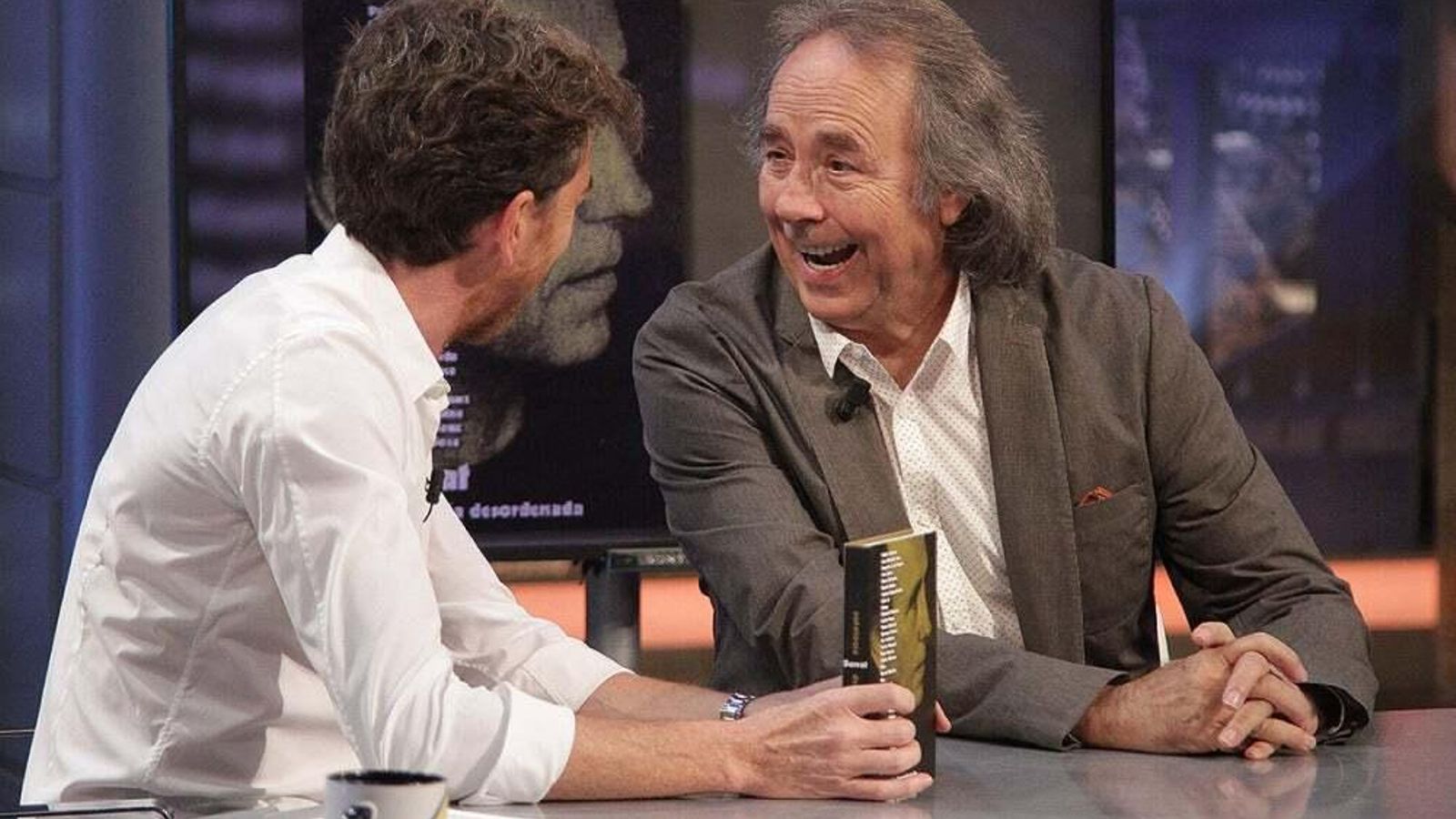 Pablo Motos y Joan Manuel Serrat