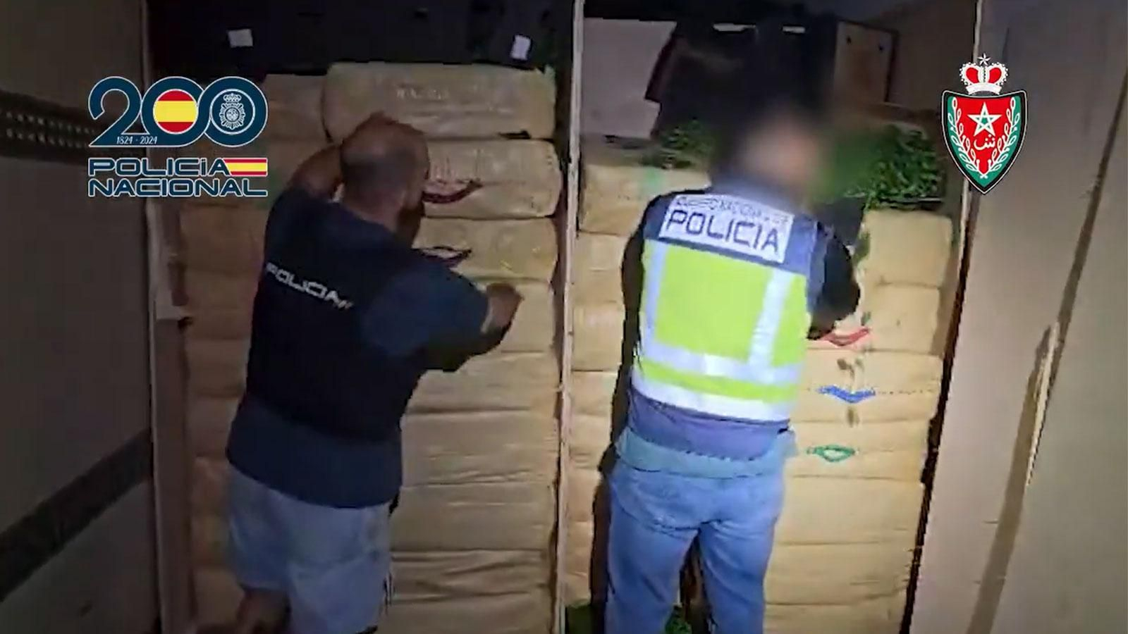 Así ocultaron el hachís en un camión hacia Sanlúcar: entre pimientos procedentes de Marruecos