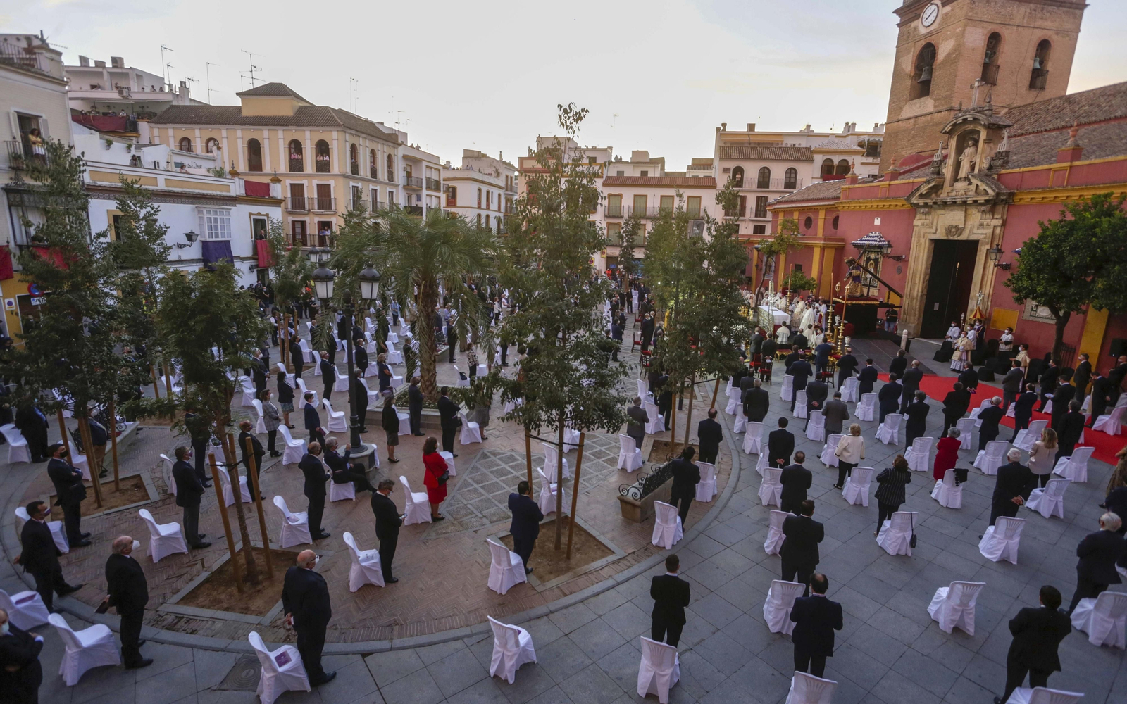 Las imágenes de la misa por el cuarto centenario del Gran Poder