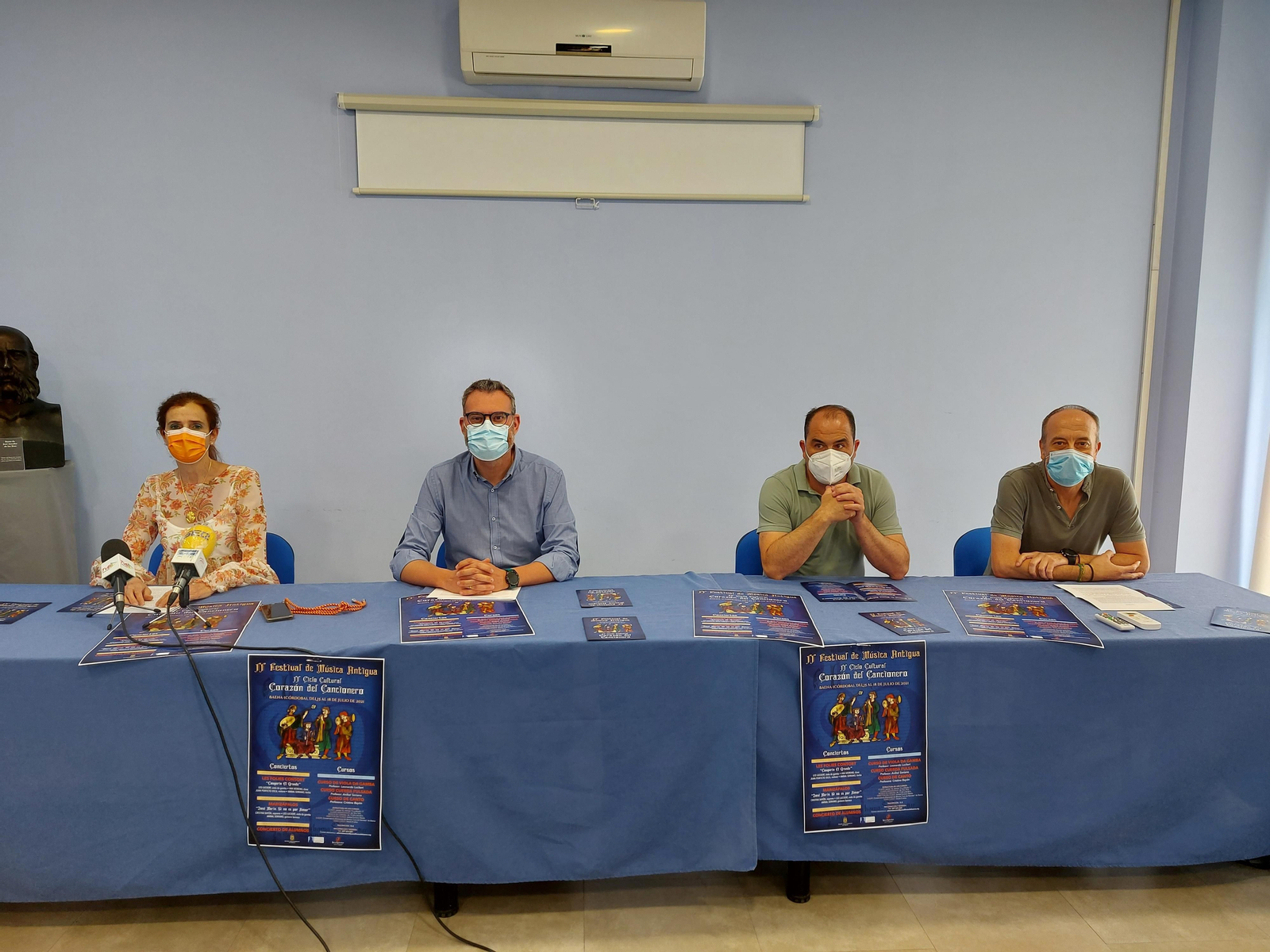 Presentación del II Festival de Música Antigua y el II Ciclo Cultural de Baena.