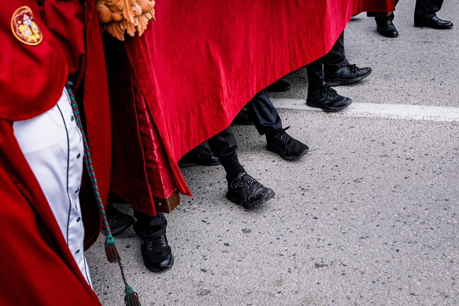 Las imágenes de la Hermandad de Tres Caídas de la Semana Santa de San Fernando 2025