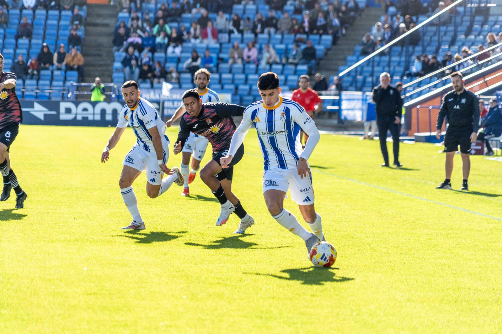 Las mejores imágenes del partido Recreativo de Huelva-Águilas