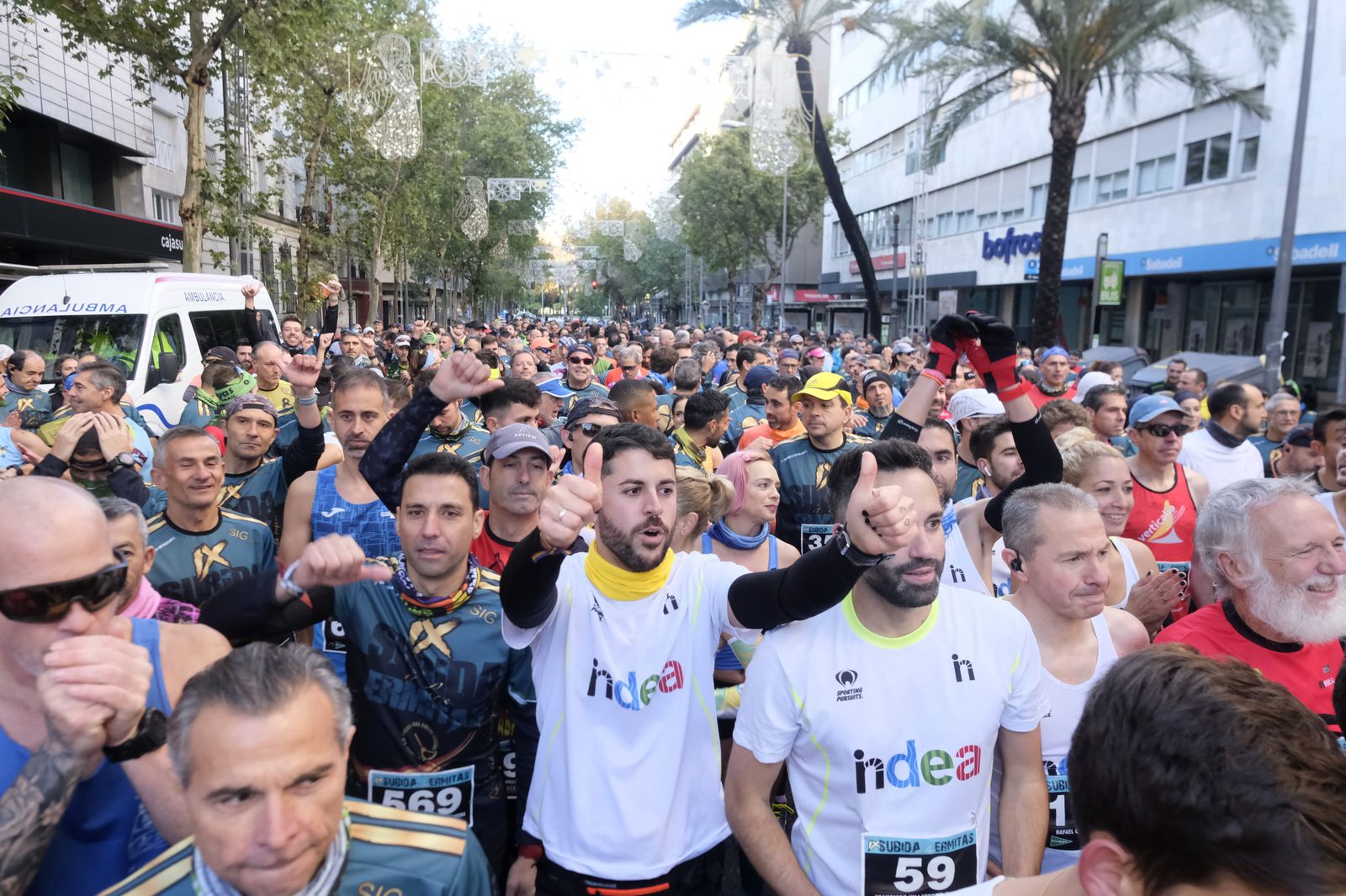 Las imágenes de la novena edición de la Subida a las Ermitas, en Córdoba.