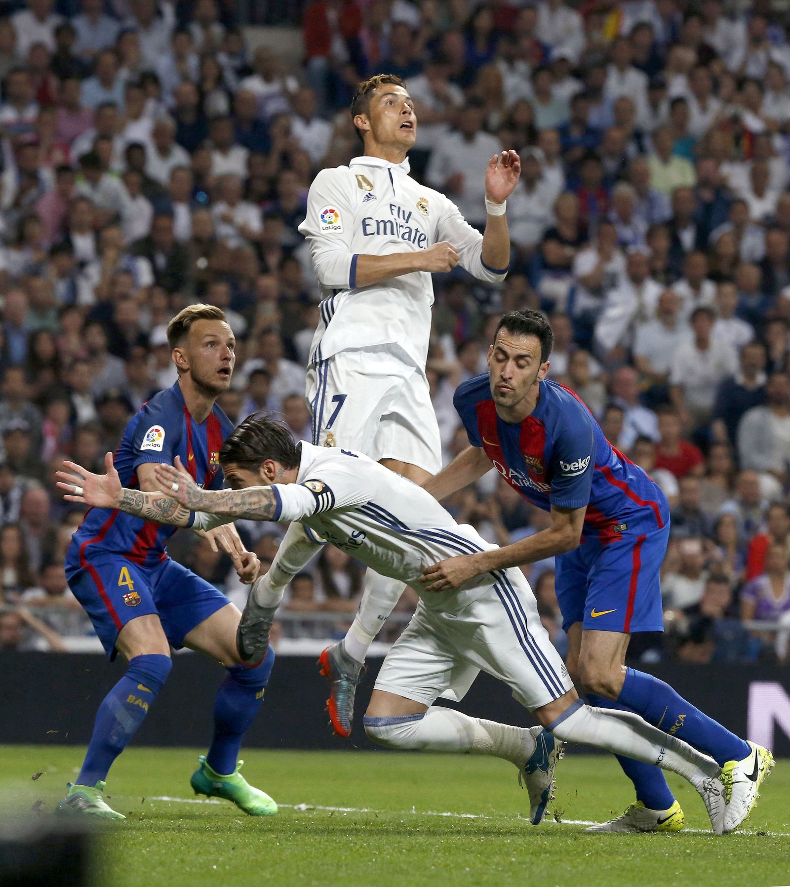 Las imágenes del Real Madrid-Barcelona.