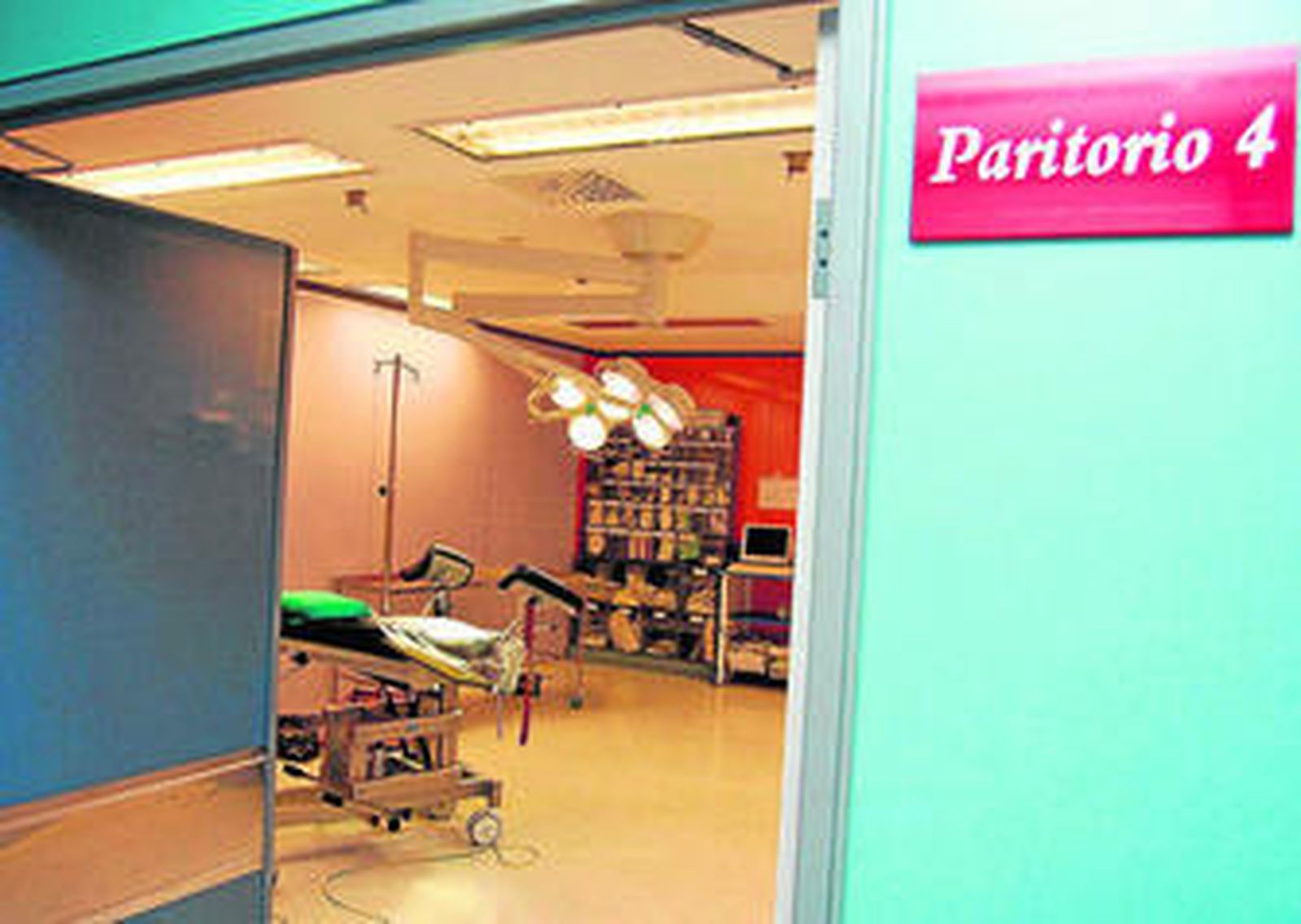 Interior de un paritorio de un centro hospitalario.