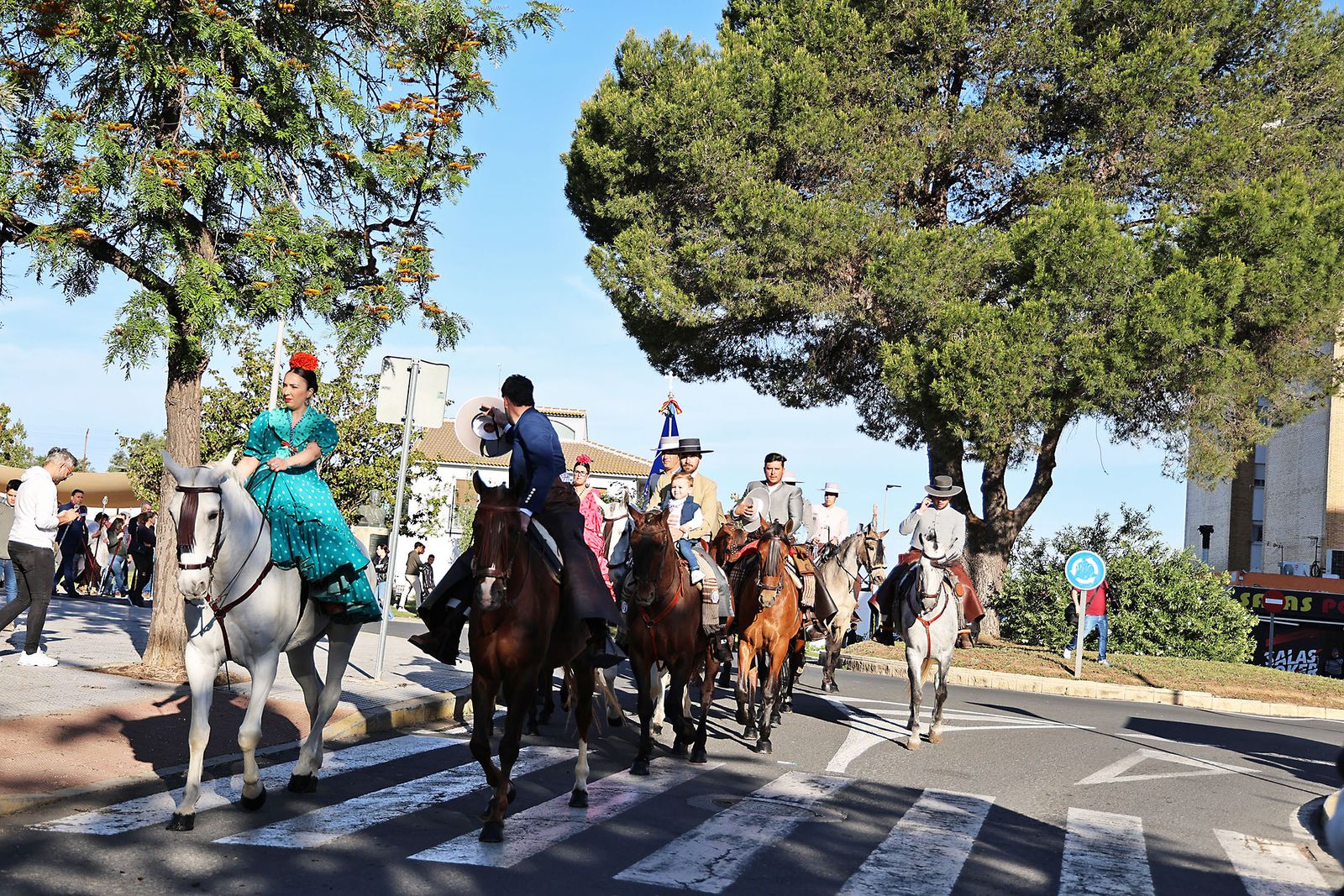 Imágenes de la salida de la Hermandad Ntra Sra de la Peña de Huelva
