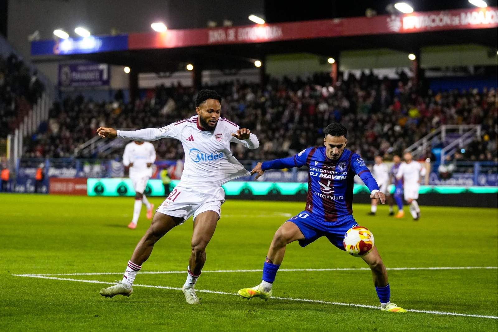 Las fotos del Extremadura-Sevilla