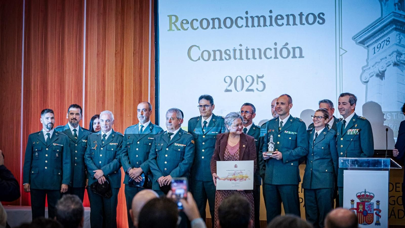 La Intervención de Armas y Explosivos de la Guardia Civil de Cádiz y el Equipo @ de la Guardia Civil de Algeciras lograron sendos reconocimientos.