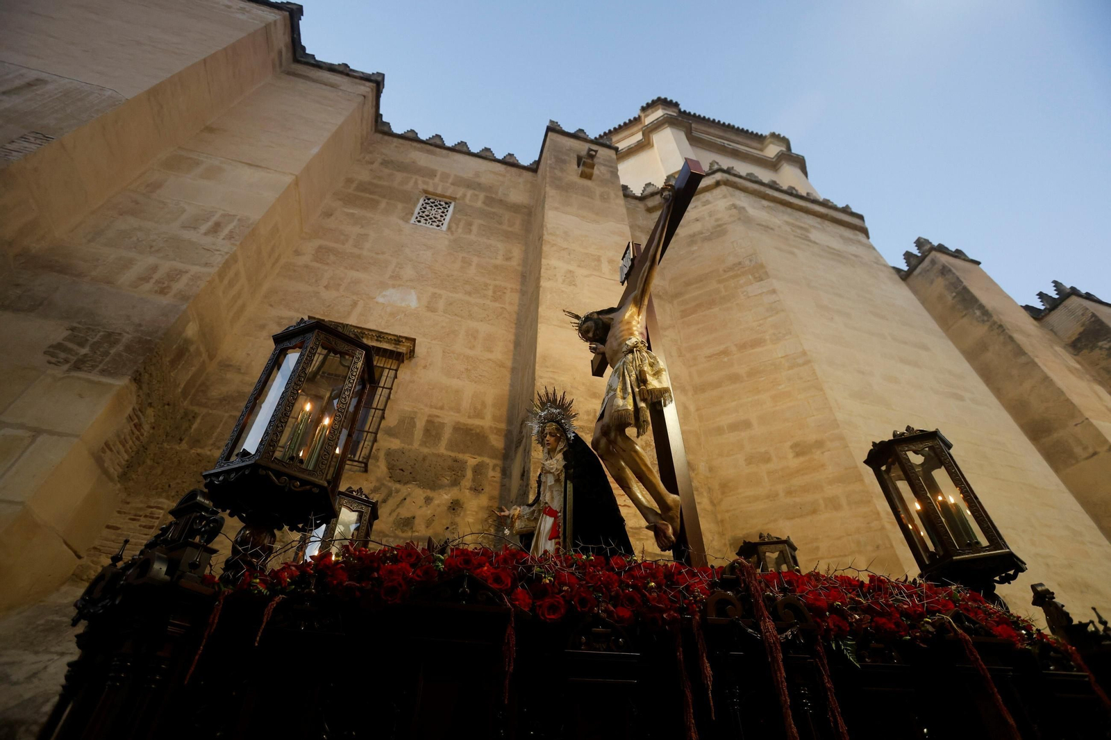 Cristo de Zacatecas, de Montilla, en el Magno Vía Crucis de Córdoba.