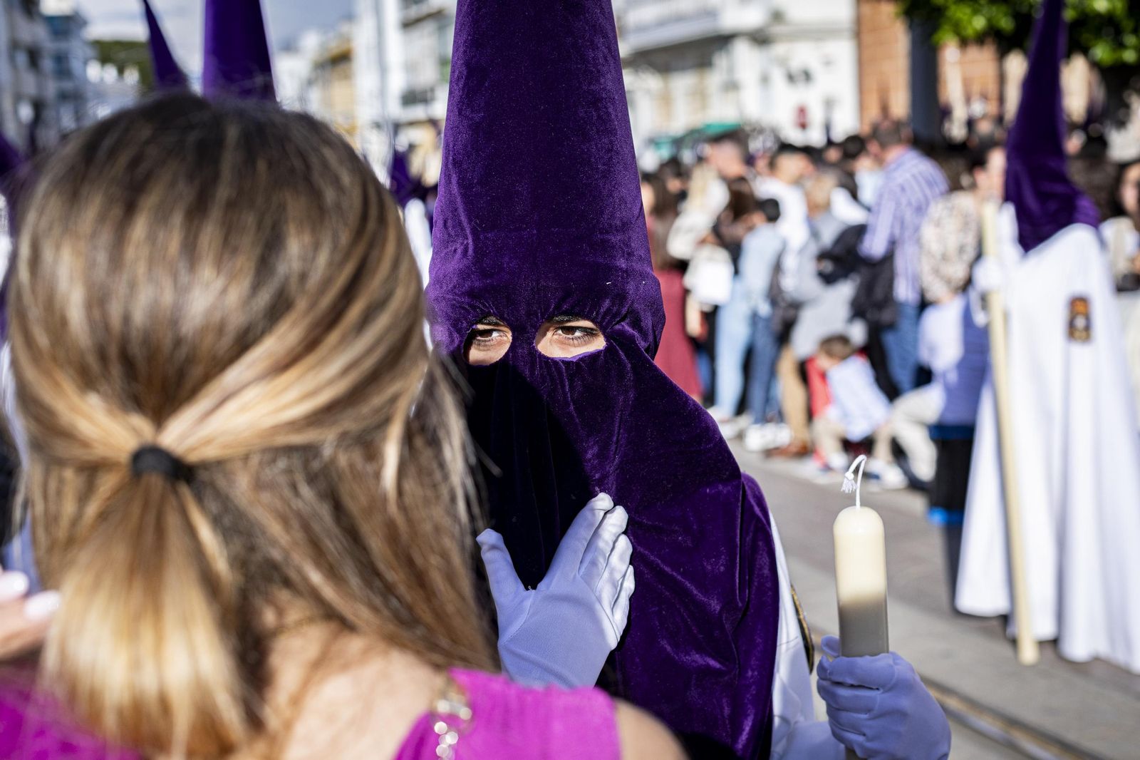 Las imágenes de la hermanad de Columna en la Semana Santa de 2025