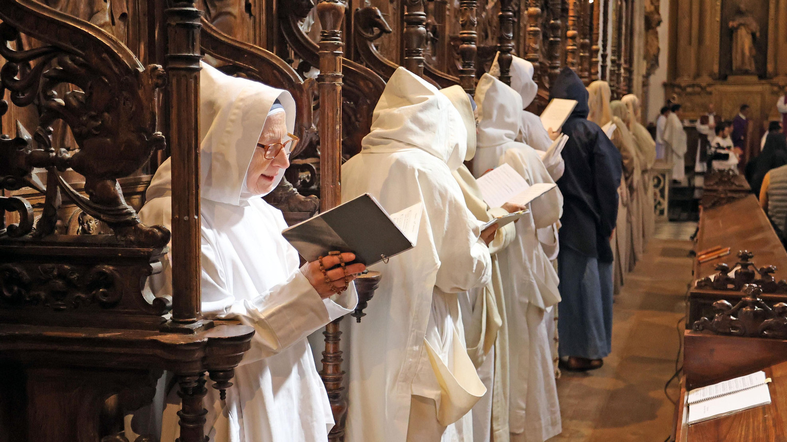 Misa de despedida en la Cartuja de Jerez a las hermanas de Belén