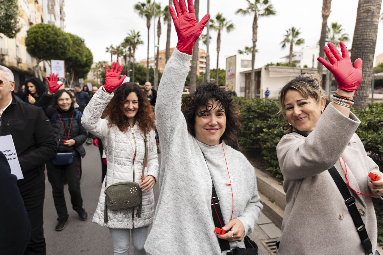 Las imágenes de la Manifestación de la Plataforma por la Dignidad de los Autónomos en Almería