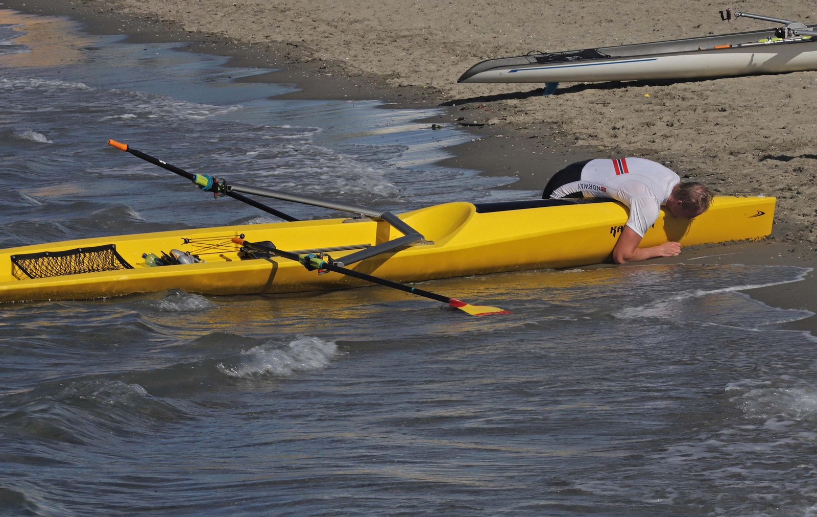 Las fotos de la jornada final de la Copa de la Juventud Europea de remo beach sprint de La Línea
