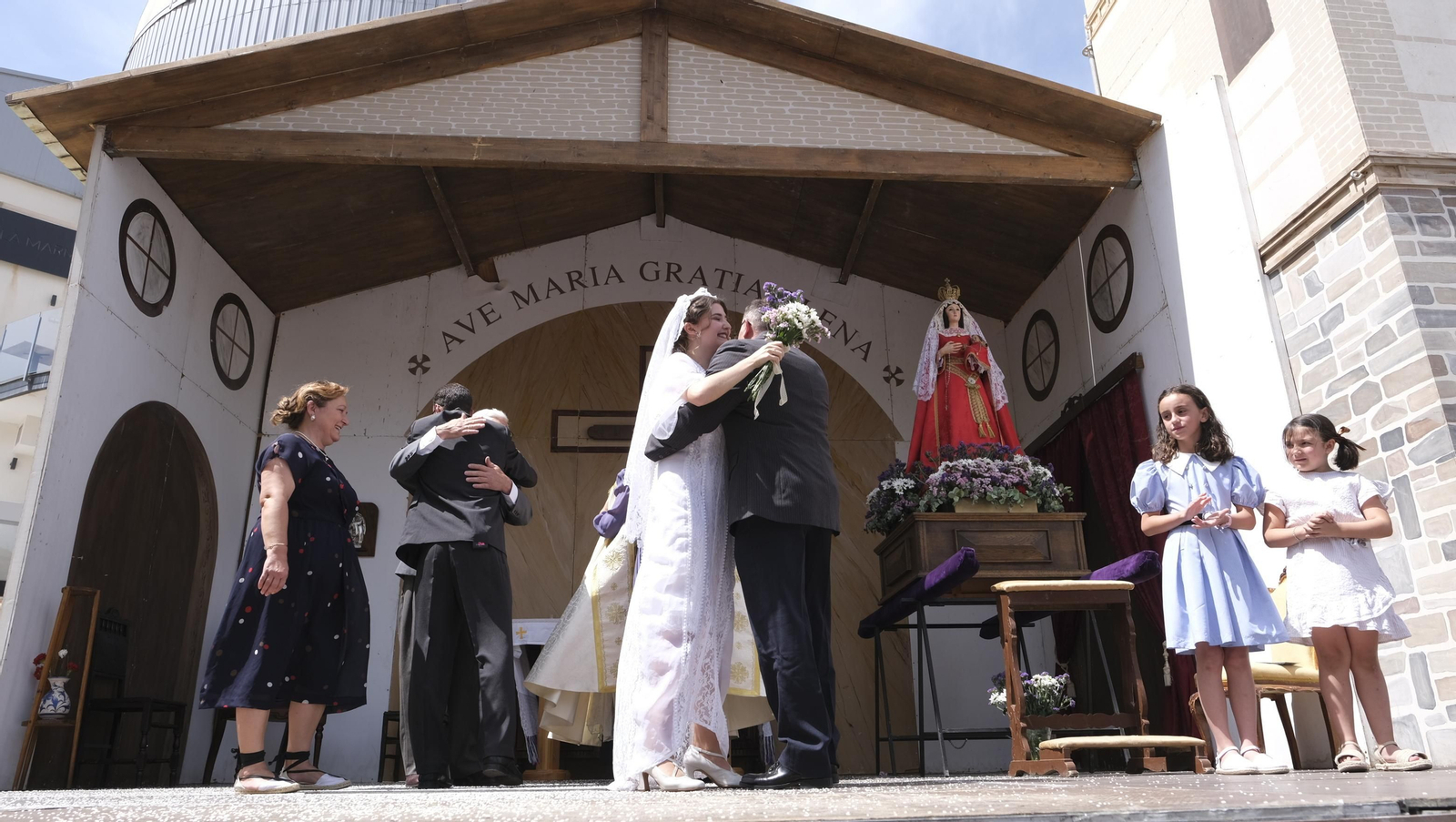 Imágenes de la recreación histórica Canteros y Caciques, en Macael