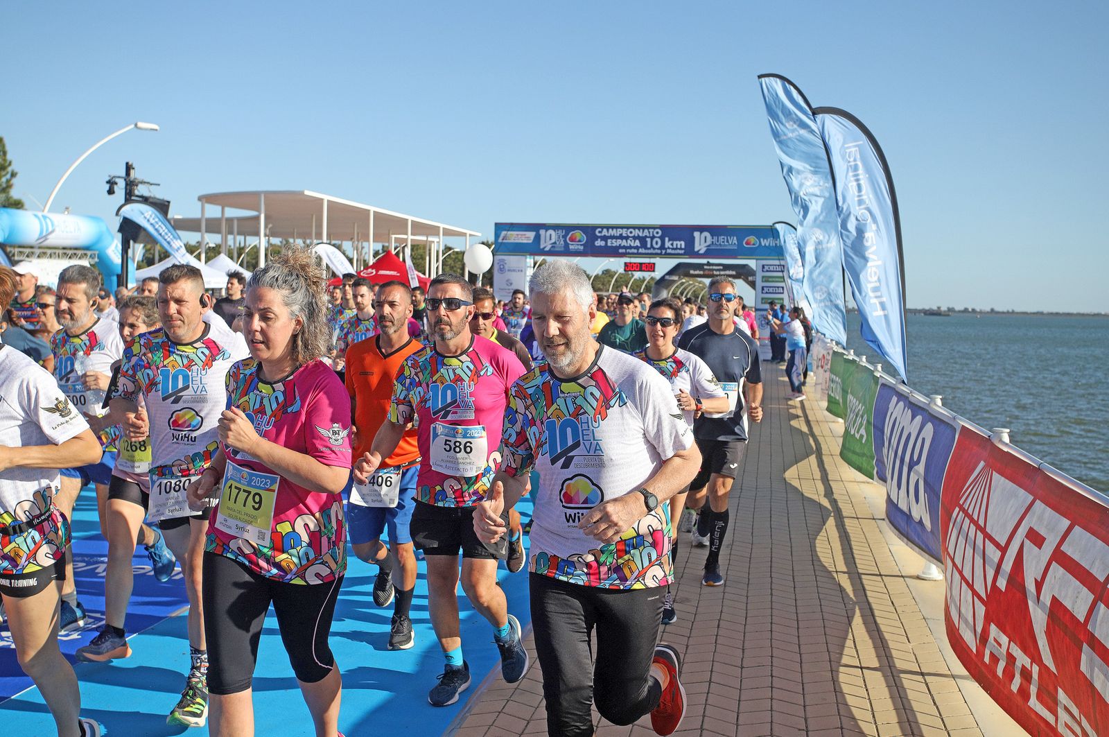 Imágenes de la 10K Puerta del Descubrimiento en Huelva