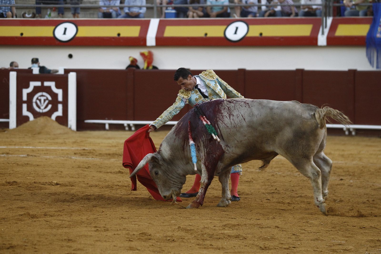 Corrida de toros del diestro Jesús de Almería en Vera.