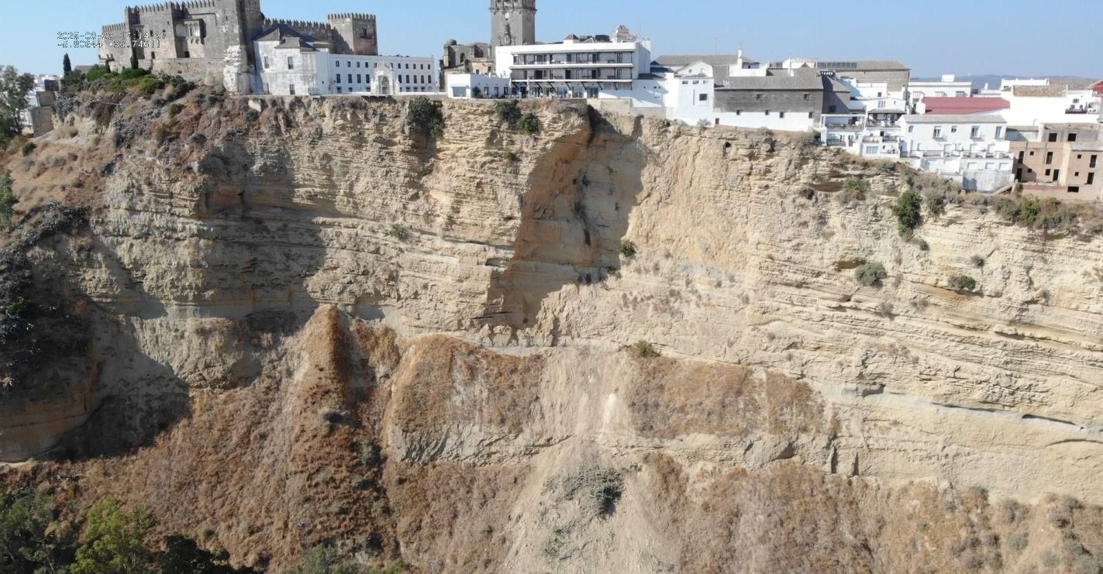 Una vista de la Peña de Arcos