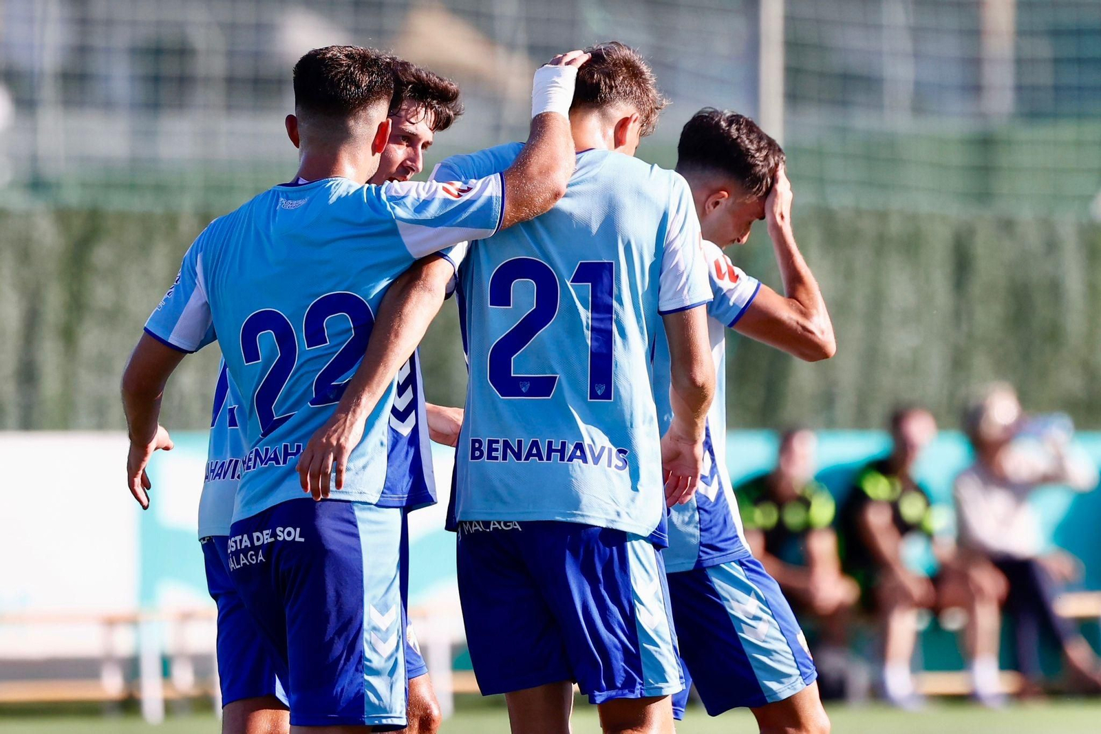 Almería-Málaga CF, en fotos