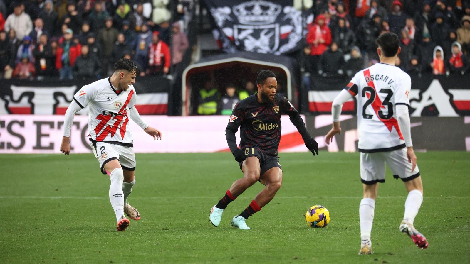 Rayo Vallecano -  Sevilla FC: todas las fotos del partido de Liga