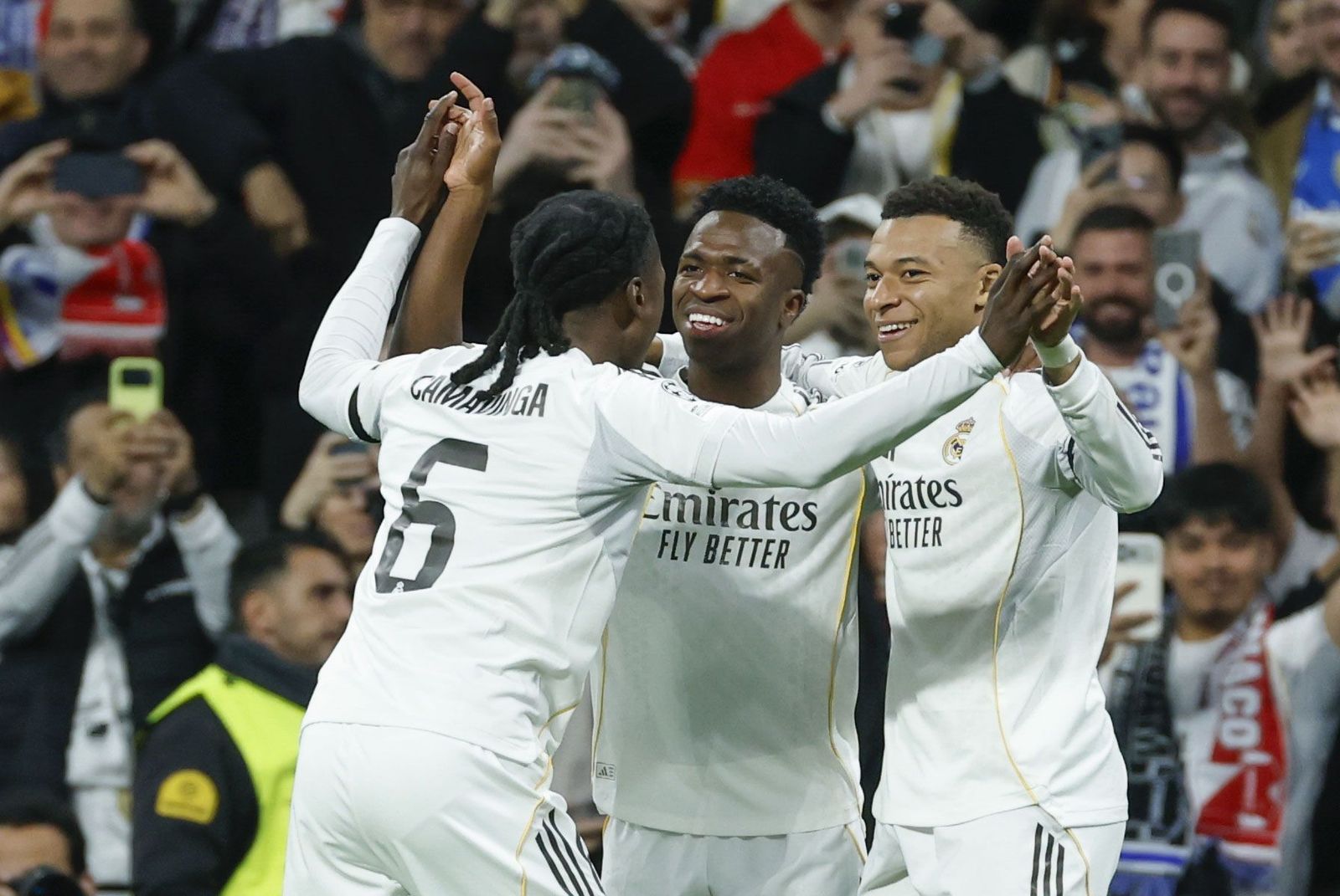 Las fotos del Real Madrid-Mónaco